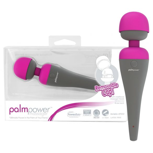 PalmPower masažer vibrator sa zamenljivom glavom