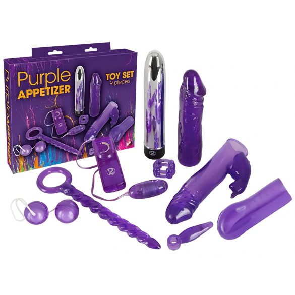 You2Toys - Ljubičasti zavodnik - vibrator set (9 komada)