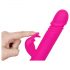 Vibe Couture Rabbit Skater - Zeka, pokretni vibrator (roze)