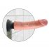 Kraljevski dildo 23 cm sa postoljem - prirodan