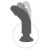 King Cock 7 vibrantni dildo sa postoljem (18 cm) - prirodno