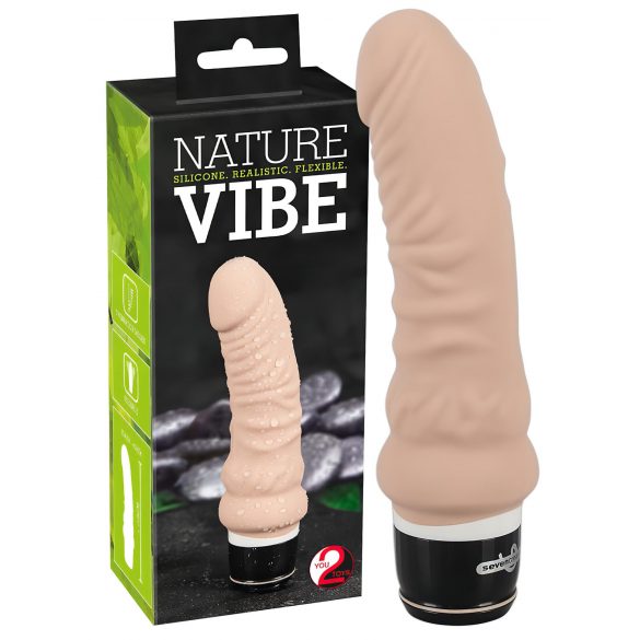 You2Toys - Nature Vibe - silikonski vibrator (natur)