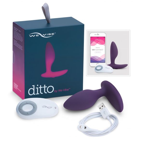 We-Vibe Ditto - punjivi analni vibrator (ljubičasti)