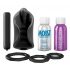 PDX Elite - silikonski penis vibrator (crni)