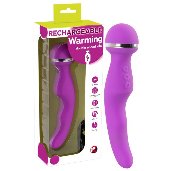 You2Toys - Warming - masažer vibrator na punjenje sa grejanjem (pink)