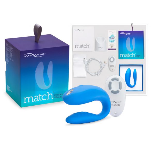 We-Vibe Match - vodootporni par vibrator (plavi)