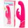 Happyrabbit G-spot - vodootporni vibrator sa klitoralnim nastavkom (pink)