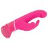 Happyrabbit G-spot - vodootporni vibrator sa klitoralnim nastavkom (pink)