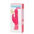 Happyrabbit Thrusting - punjivi vibrator sa klitoralnim nastavkom (roze)