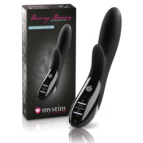 mystim Daring Danny - crni elektro-stimulacioni vibrator