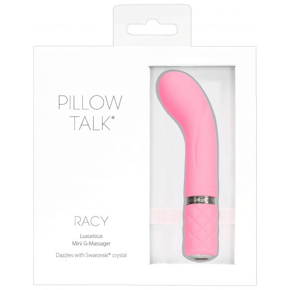 Pillow Talk Racy - uski G-tačka vibrator na baterije (pink)