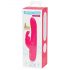 Happyrabbit Curve Slim - vodootporni vibrator sa klitoralnim dodatkom (pink)