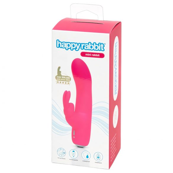 Happyrabbit Mini zec - akumulatorski vibrator (pink)