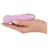 Cuties Mini Rose - punjivi talasasti vibrator (pink)