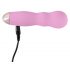 Cuties Mini Rose - punjivi talasasti vibrator (pink)