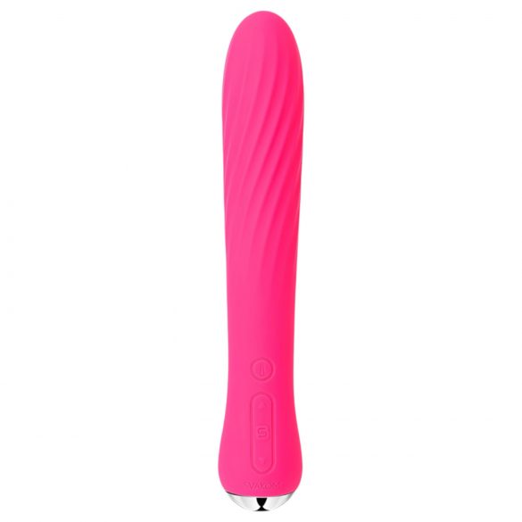 Svakom Anya - topli punjivi vibrator u obliku štapa (crveni)