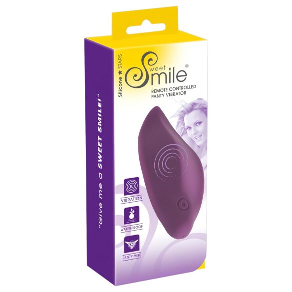 SMILE gaćice - akumulatorski klitoralni vibrator (ljubičasti)