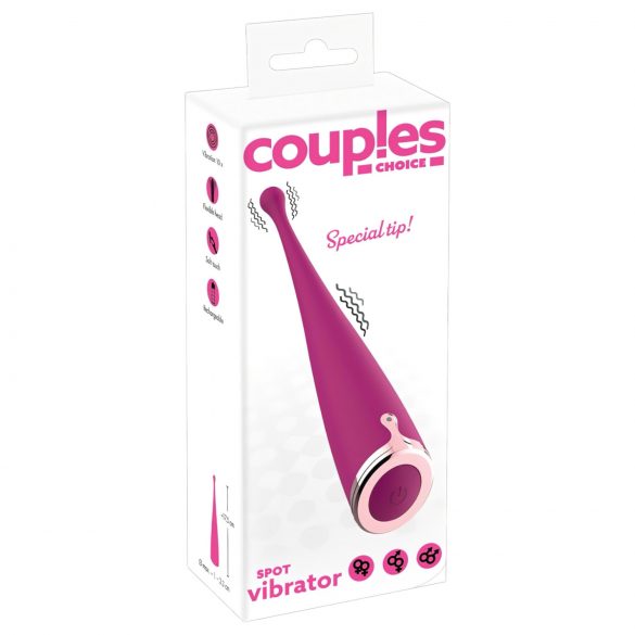 Couples Choice - punjivi klitoralni vibrator (roze)