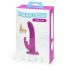 Happyrabbit Strap-On - zečji strap-on vibrator (ljubičasti)