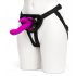 Happyrabbit Strap-On - zečji strap-on vibrator (ljubičasti)