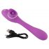 You2Toys 2in1 Vibro - Punjivi vibrator (ljubičasti)