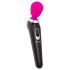 PalmPower Extreme Wand - akumulatorski masažer vibrator (pink-crna)