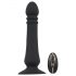 Black Velvet - punjivi crni analni vibrator sa impulsima