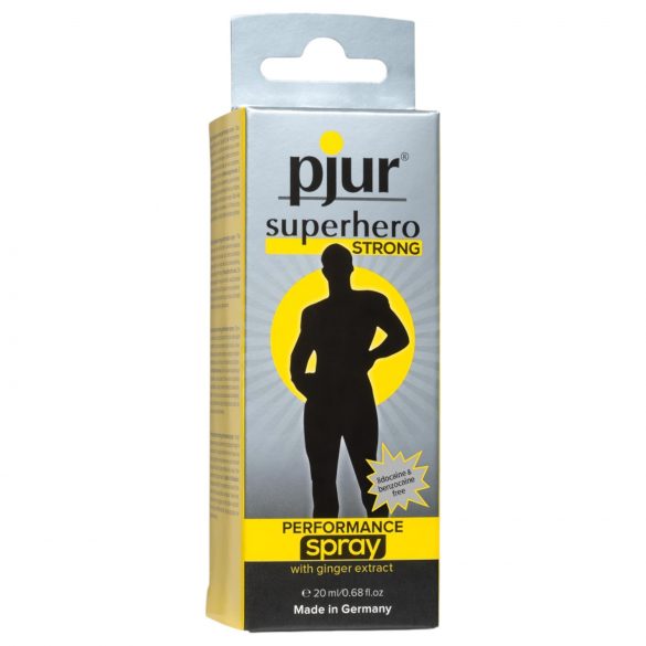 pjur Superhero STRONG sprej za odlaganje (20ml)