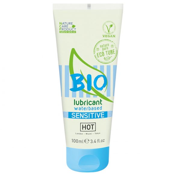 HOT Bio Sensitive - veganski lubrikant na vodenoj bazi (100ml)