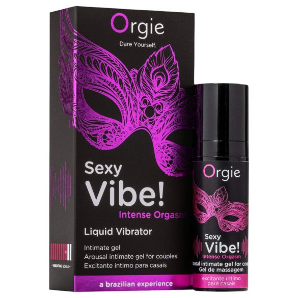 Orgie Sexy Vibe Orgasm - unisex tekutý vibrátor (15 ml)