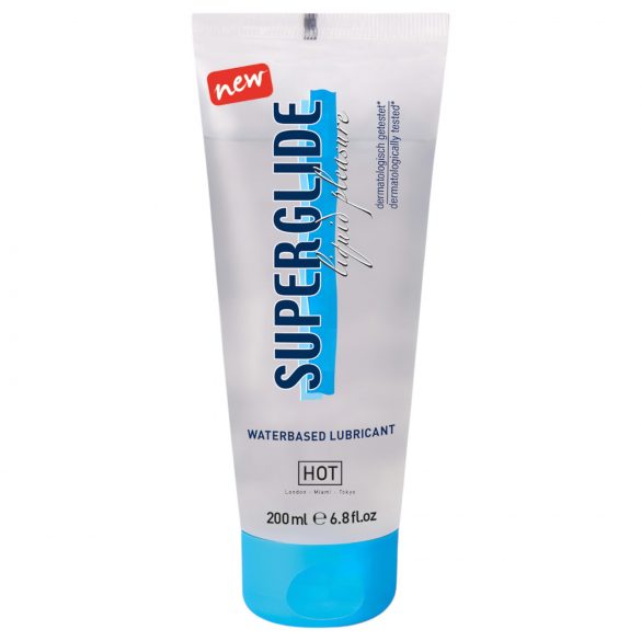 HOT Superglide - lubrikant na vodní bázi (200 ml)