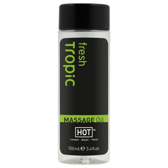 HOT masážní olej - čerstvé tropy (100 ml)