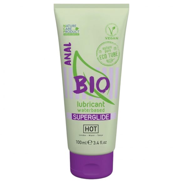 HOT BIO Superglide Anal - veganski analni lubrikant (100ml)