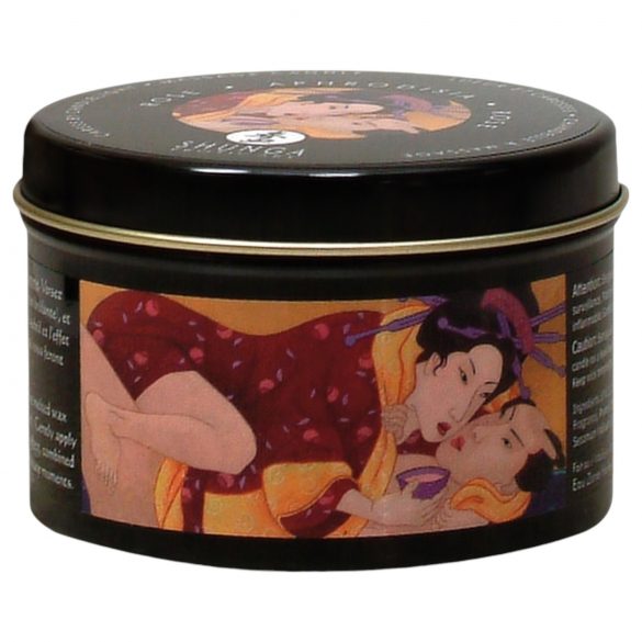 Shunga sveća za telo - afrodizijak - ruža (170ml)