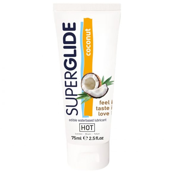 HOT Superglide Kokos - jestivi lubrikant (75ml)