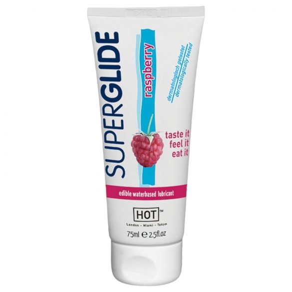 HOT Superglide Malina - jestivi lubrikant (75ml)