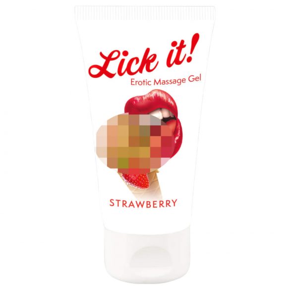 Lick it! jestiva lubrikant - jagoda (50ml)