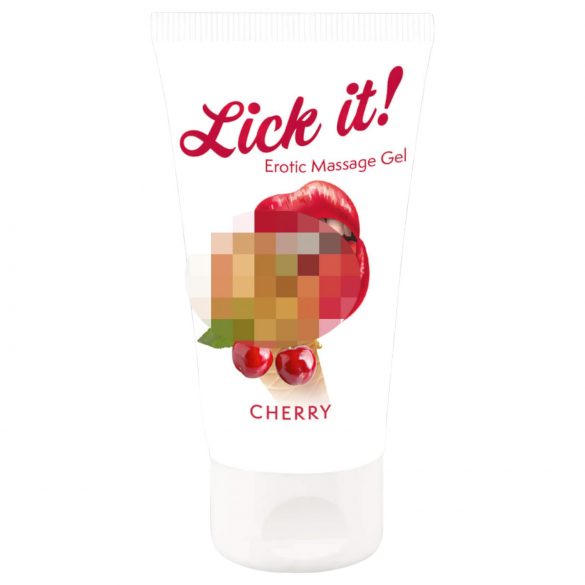 Lick it! - 2u1 jestivi lubrikant - trešnja (50ml)