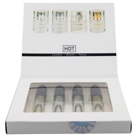 HOT LMTD parfém sada pro ženy (4x5ml)