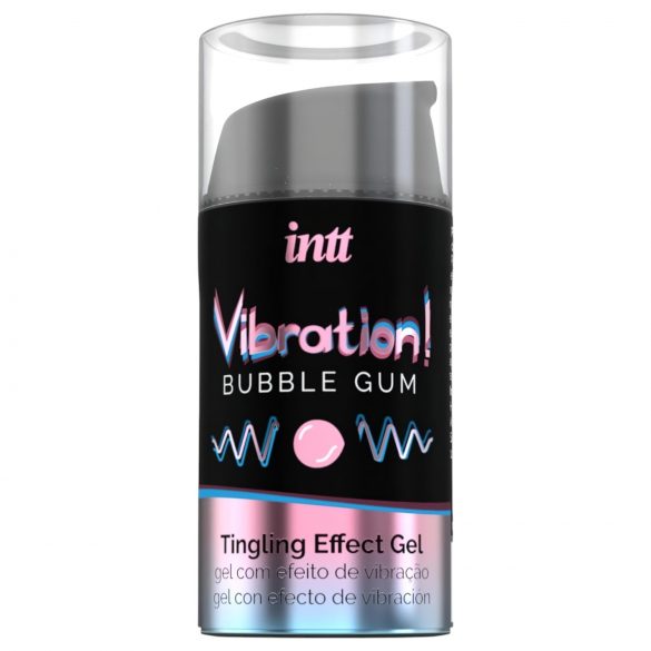 Intt Vibration! - tečni vibrator - žvaka (15ml)