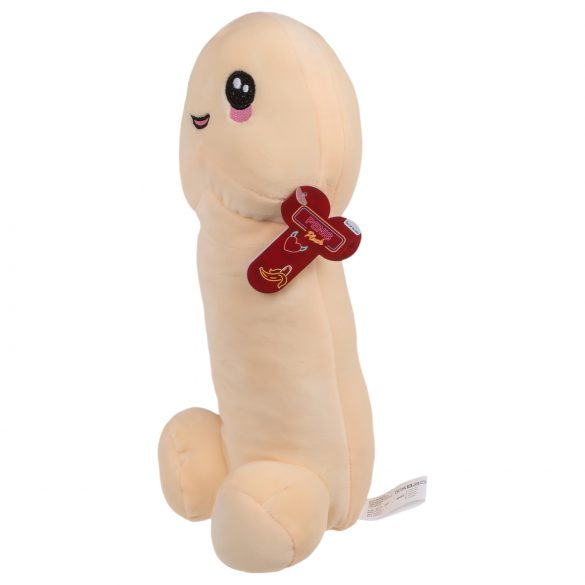 Plyšový penis - 30 cm (přírodní)