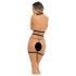 Rene Rofe Rassel Tassel - seksi telo-halter i tanga (crna) - S-L