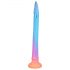 OgazR XXL Jegulja - fluorescentni analni dildo 47 cm (pink)