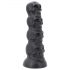 Toppedmonster - lebka dildo - 22 cm (černý)