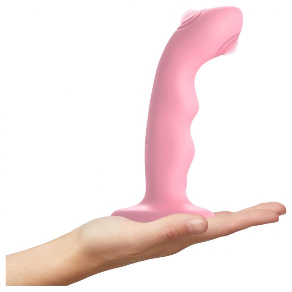 Strap-on-me M - vodootporni G-punkt vibrator (pink)