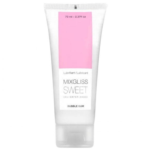 Mixgliss Sweet Bubble Gum - lubrikant na vodenoj bazi - balon žvaka (70ml)