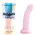 Dildolls Starlight - sjajni zvezdasti dildo (ružičasti)