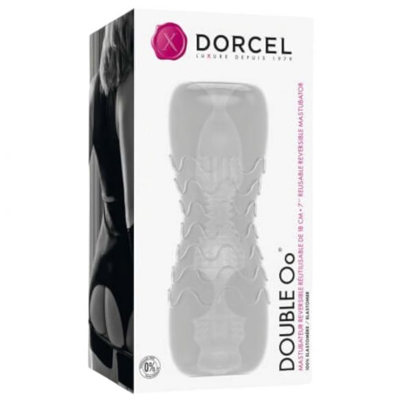 Dorcel Double Oo - muški masturbator (providan)