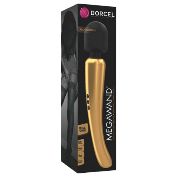 Dorcel Megawand - zlatni masažni vibrator na punjenje