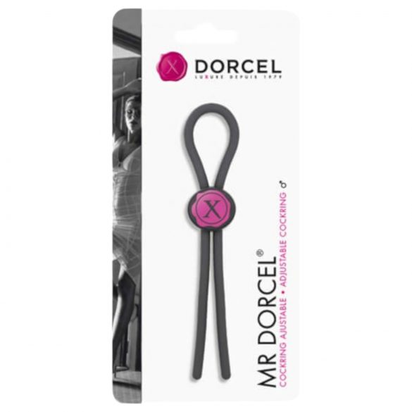 Dorcel Mr. Dorcel - podesivi prsten za penis (sivo)